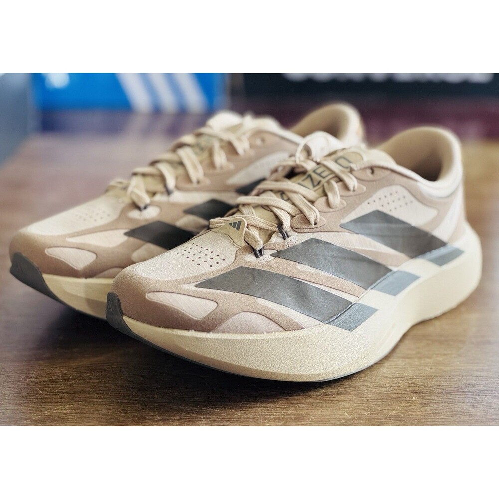 Men’s Size 7 adidas Adizero EVO SL EXO Suede Magic Beige KI2685 NIB